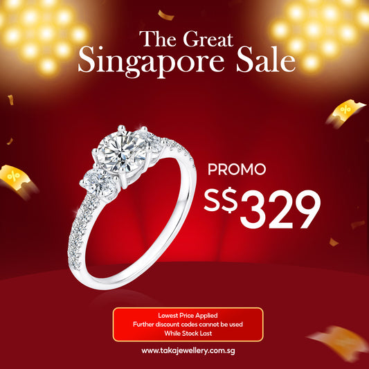 [PROMO] TAKA Jewellery 10K Gold Lab Grown Diamond Ring