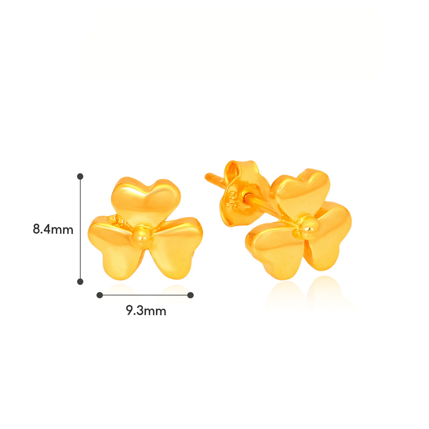 TAKA Jewellery 916 Gold Earrings