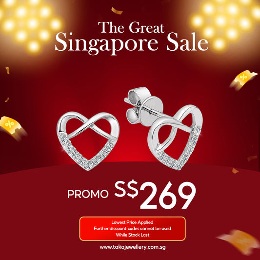 [PROMO] TAKA Jewellery Lab Grown Diamond Earrings 10K Gold
