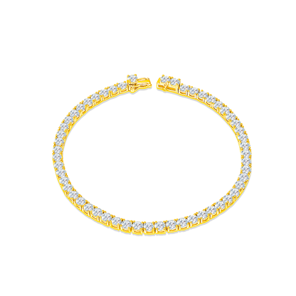 [PROMO] TAKA Jewellery Lab Grown Diamond Tennis Bracelet 10K Gold