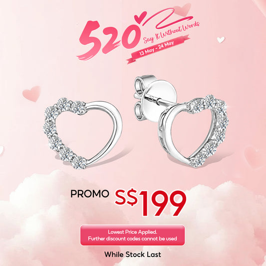 [PROMO] TAKA Jewellery Lab Grown Diamond Earrings 10K Gold