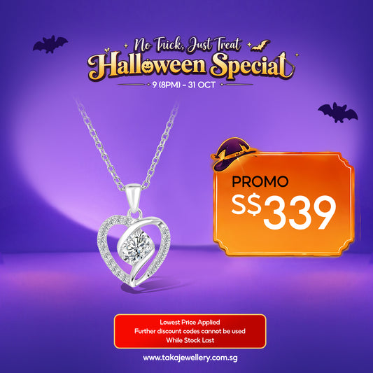 [PROMO] TAKA Jewellery 10K Lab Grown Diamond Sweetheart Sparkle Necklace
