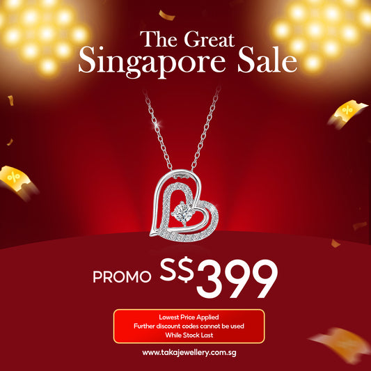 [PROMO] TAKA Jewellery Lab Grown Diamond Necklace 10K Gold