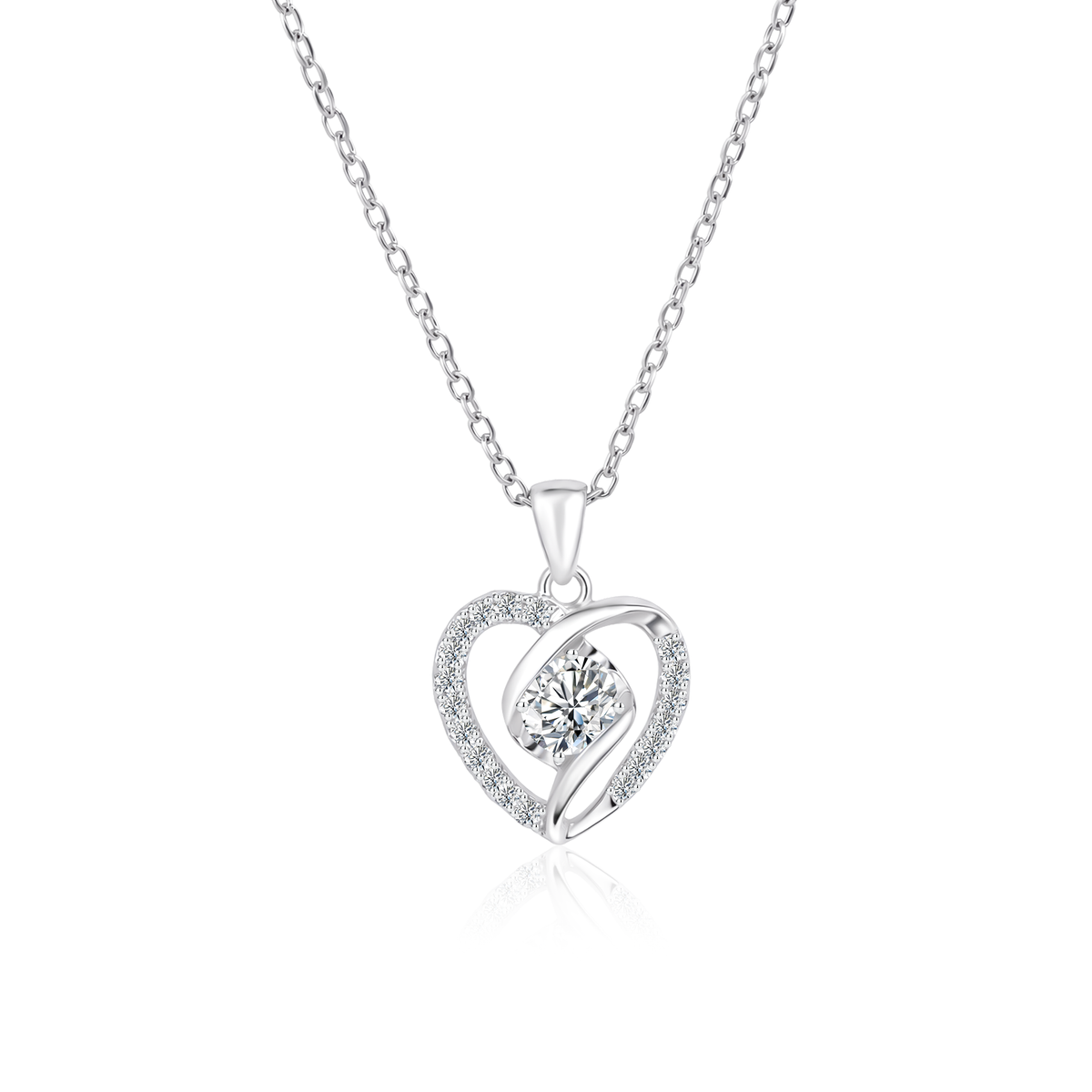 [PROMO] TAKA Jewellery 10K Lab Grown Diamond Sweetheart Sparkle Necklace
