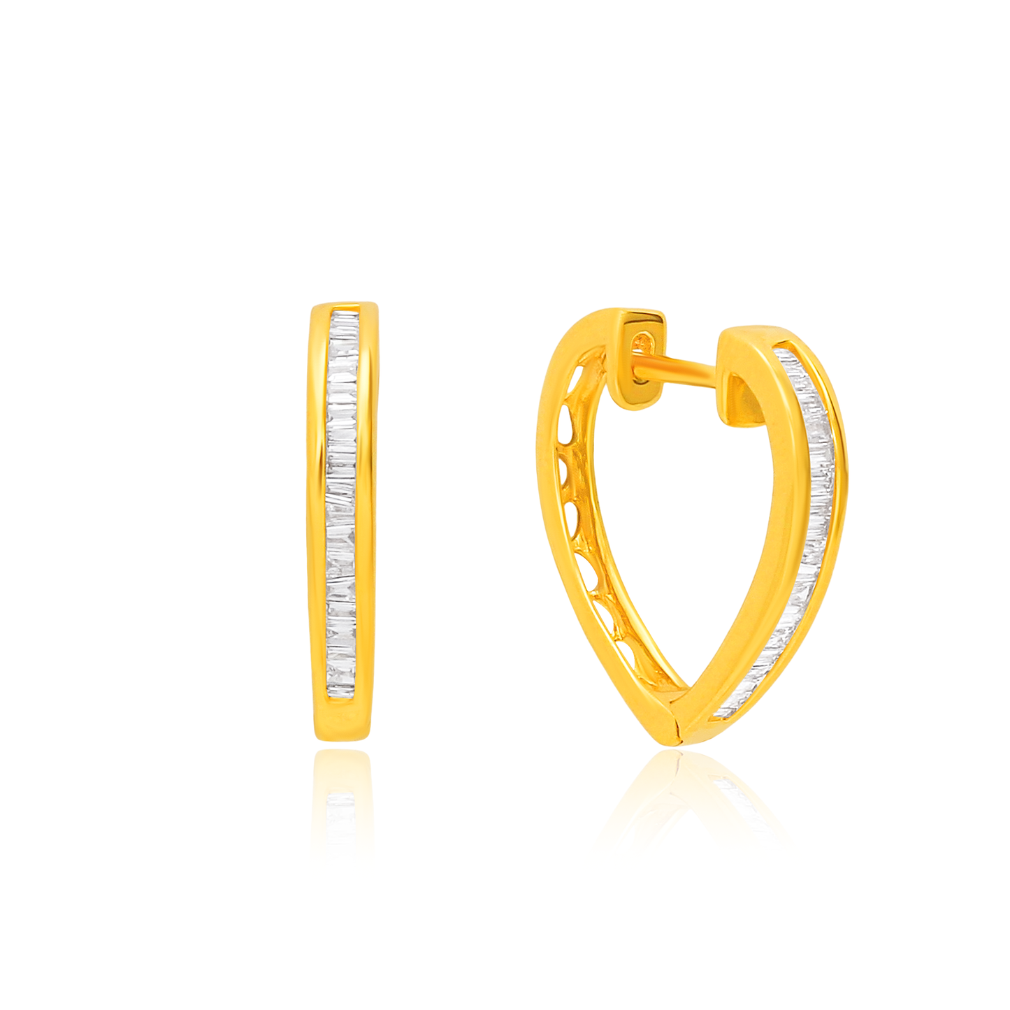 TAKA Jewellery Brillia Diamond Earrings 18K Gold