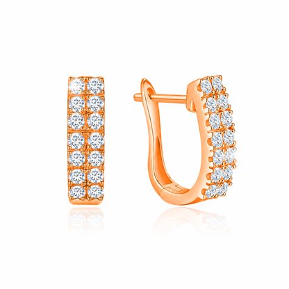 TAKA Jewellery Cresta Diamond Earrings 18K Gold