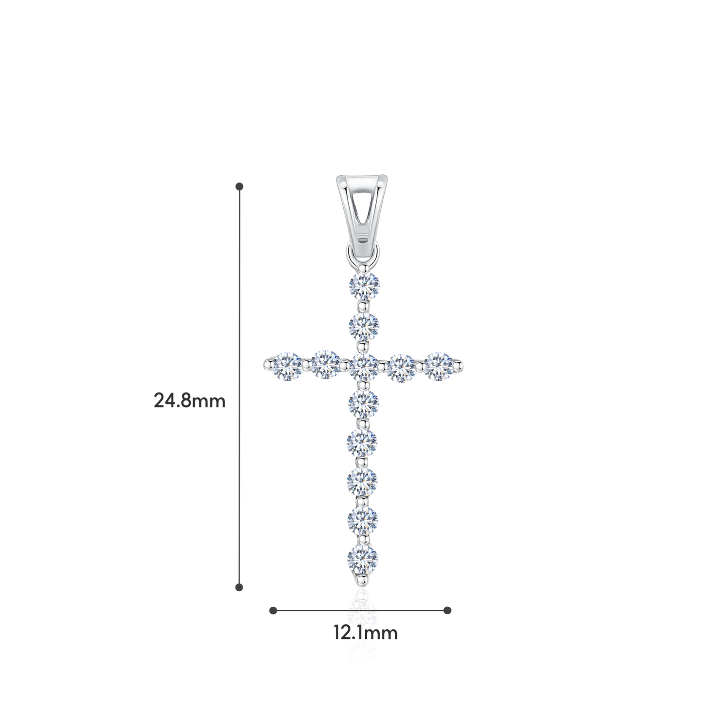 TAKA Jewellery Cresta Diamond Pendant 18K