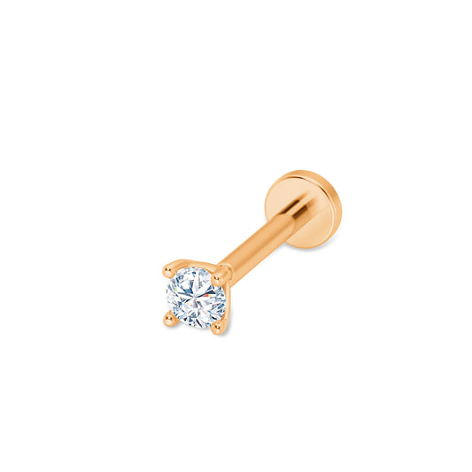 TAKA Jewellery 18K Diamond Single Stud Earring