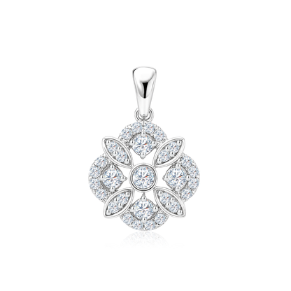 TAKA Jewellery Cresta Diamond Pendant 18K