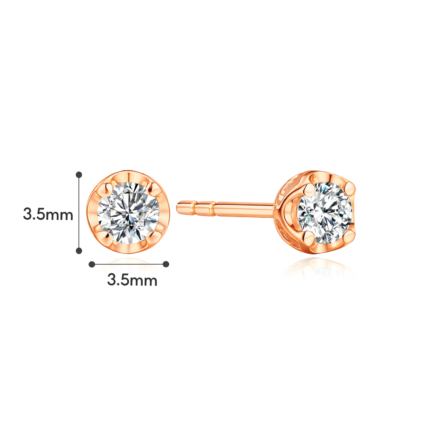 TAKA Jewellery Terise Diamond Earrings 18K