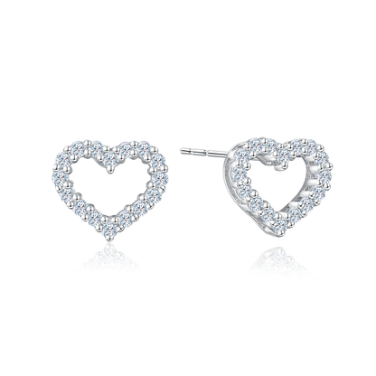 TAKA Jewellery Emotion Heart Diamond Earrings 18K Gold