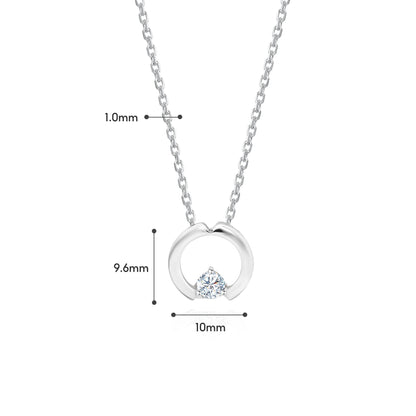 TAKA Jewellery Lab Grown Diamond Necklace