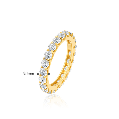 [PROMO] TAKA Jewellery 10K Gold Lab Grown Diamond Eternity Ring