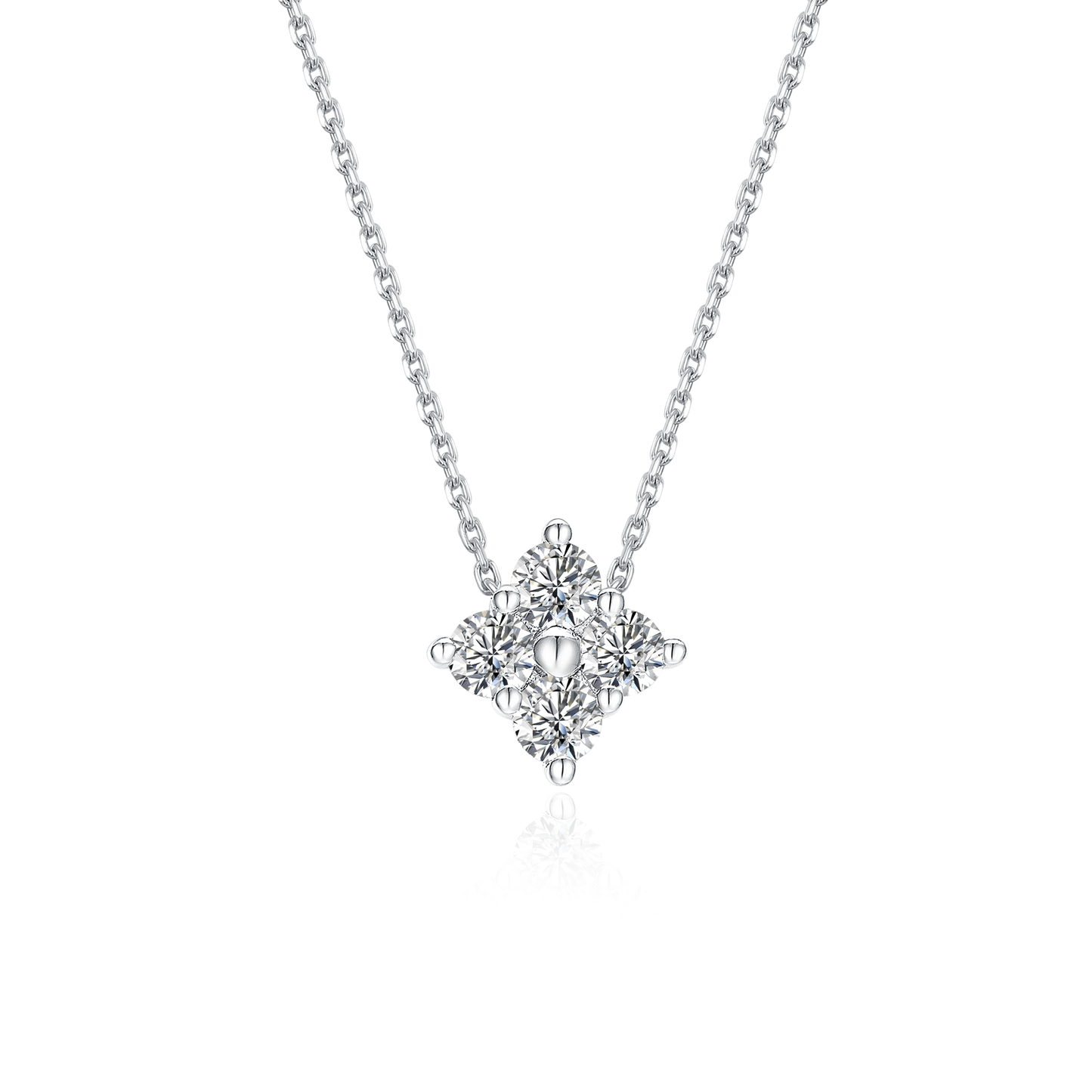 TAKA Jewellery Lab Grown Diamond Necklace 10K Gold