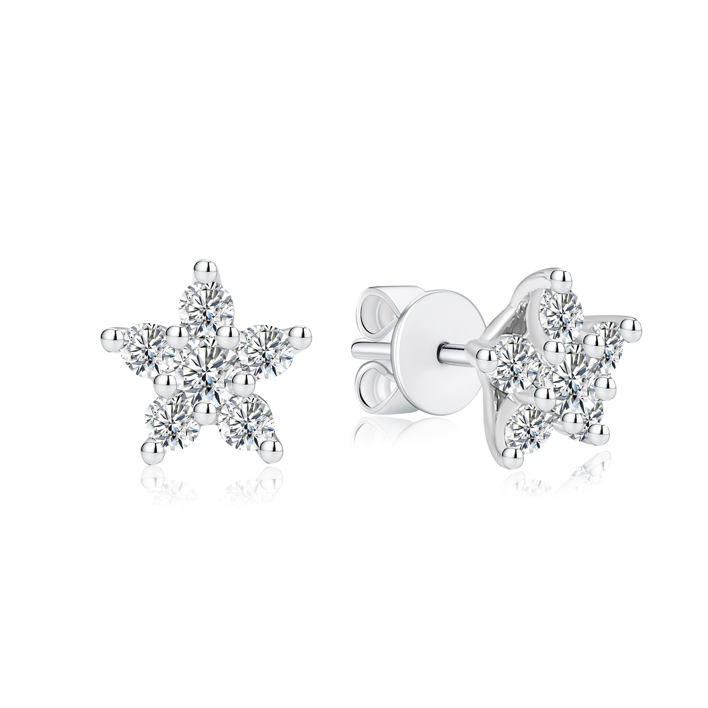 TAKA Jewellery 10K Gold Lab Grown Diamond Earrings