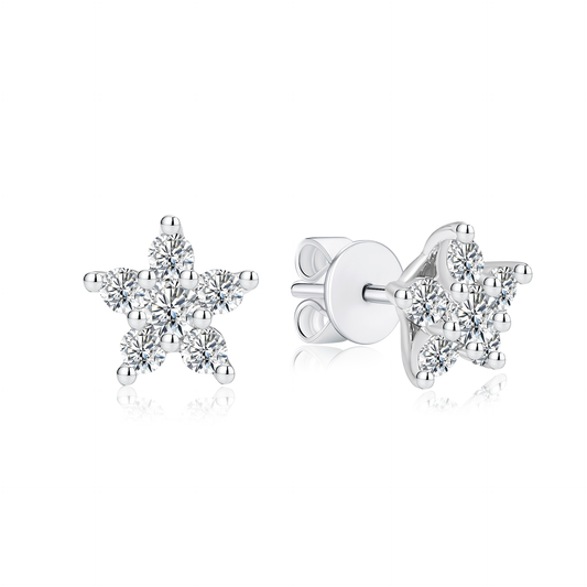 TAKA Jewellery 10K Gold Lab Grown Diamond Earrings