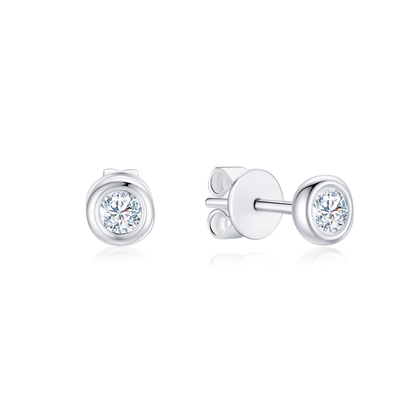 TAKA Jewellery Galaxe Diamond Earrings 9K Gold