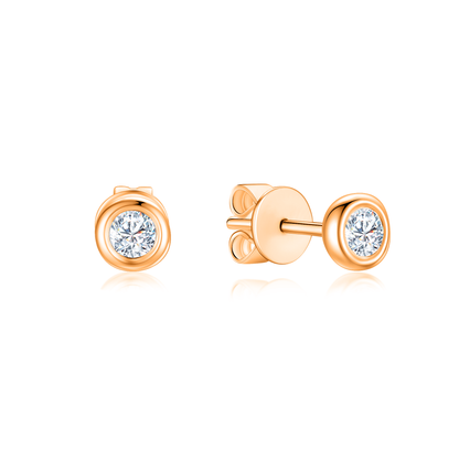 TAKA Jewellery Galaxe Diamond Earrings 9K Gold