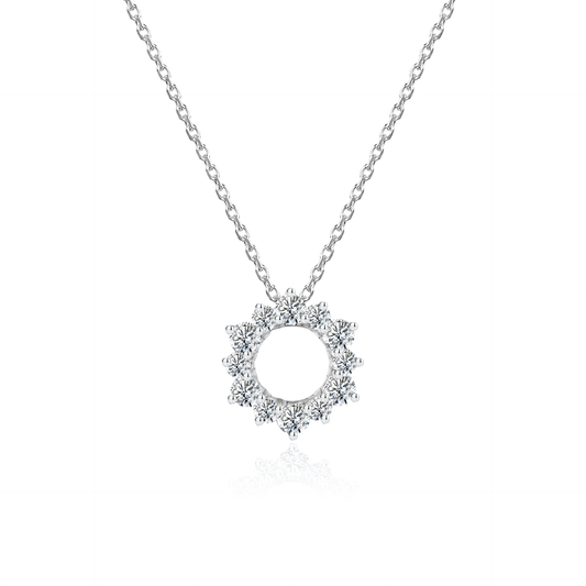TAKA Jewellery Cresta Diamond Necklace 9K