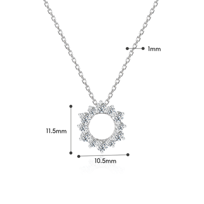TAKA Jewellery Cresta Diamond Necklace 9K