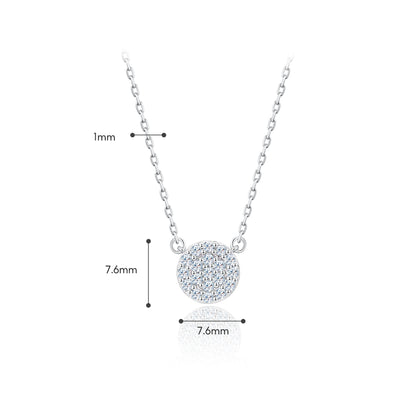 TAKA Jewellery Dainty Diamond Necklace 9K Gold