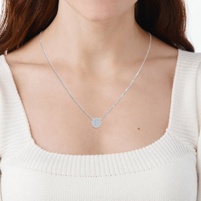 TAKA Jewellery Dainty Diamond Necklace 9K Gold