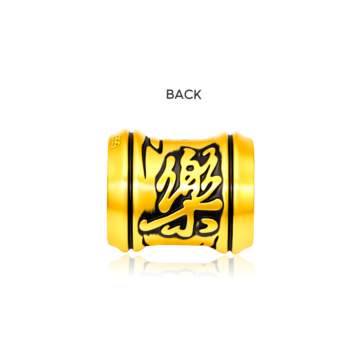 TAKA Jewellery Dynasty Gold Collection Happiness 999 Pure Gold Charm