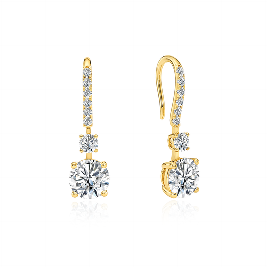 [PROMO] TAKA Jewellery Lab Grown Diamond Earrings 10K Gold