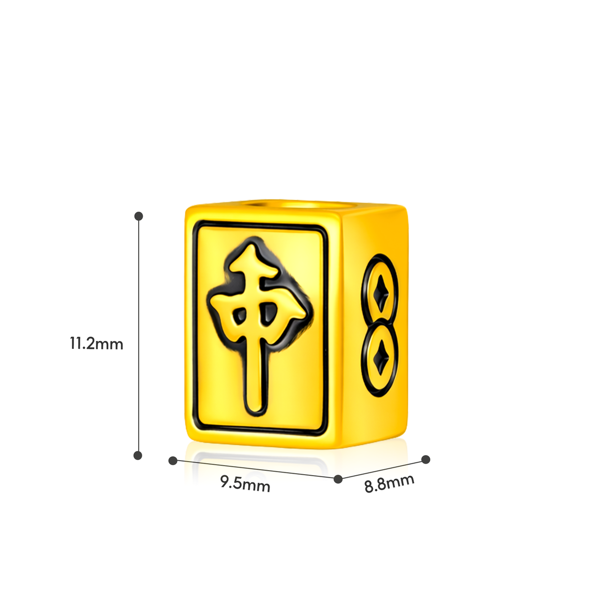 TAKA Jewellery Dynasty Gold Collection 999 Pure Gold Charm