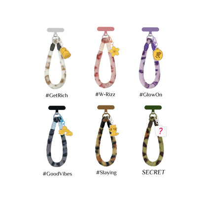 TAKA Jewellery 999 Pure Gold “Good Vibes” Blind Box Series | 0.1gm Gold Charm with Phone Strap