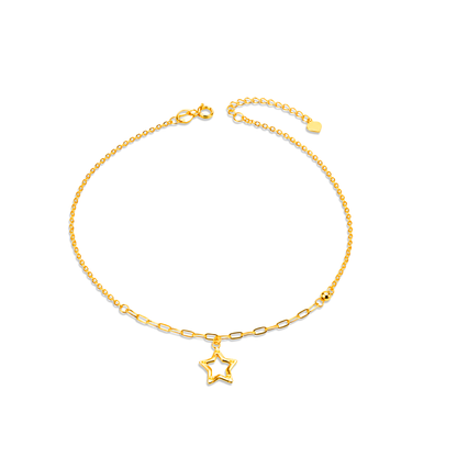 TAKA Jewellery Dolce 18K Gold Bracelet Star