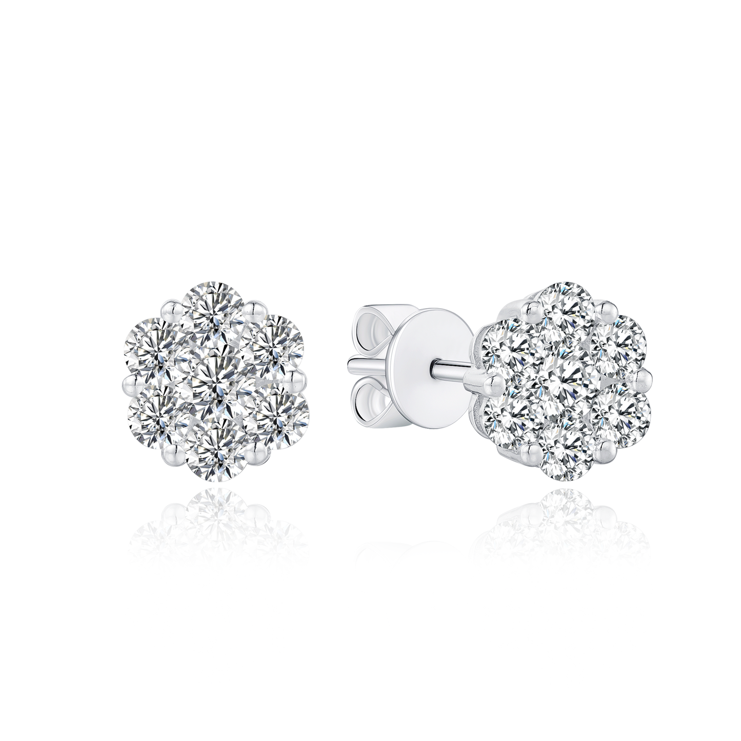 TAKA Jewellery Galaxe Diamond Earrings 18K Gold