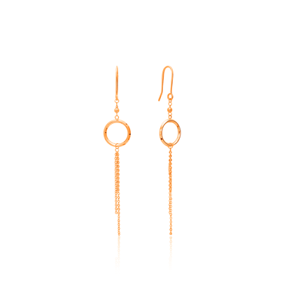 TAKA Jewellery Dolce 18K Gold Earrings Tassels
