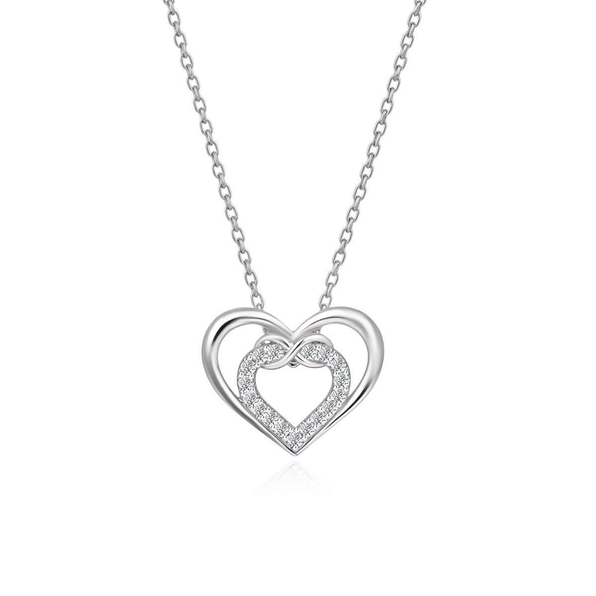 [PROMO] TAKA Jewellery 10K Lab Grown Diamond Grace Heart Necklace