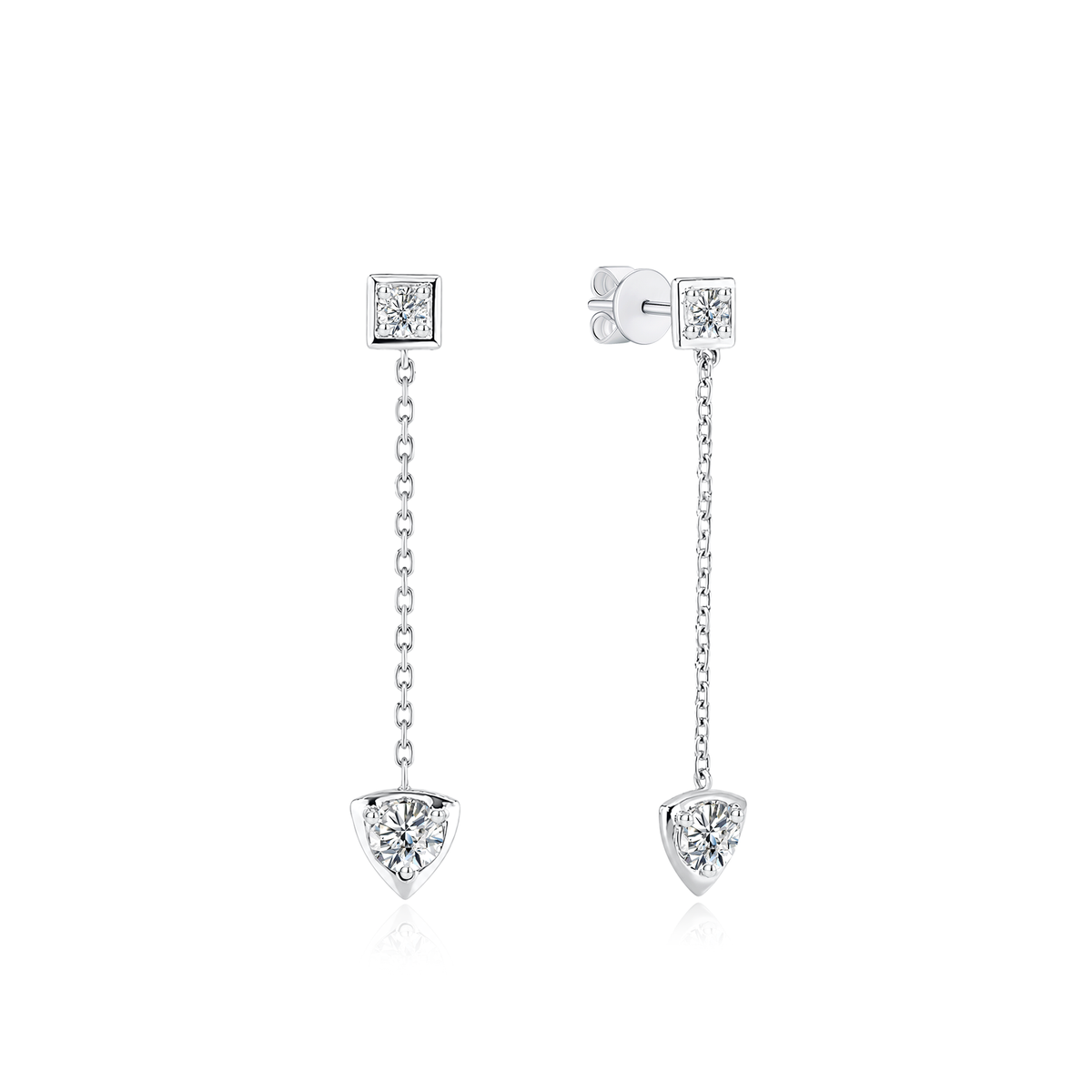 [PROMO] TAKA Jewellery 10K Gold Lab Grown Diamond Drop Earrings