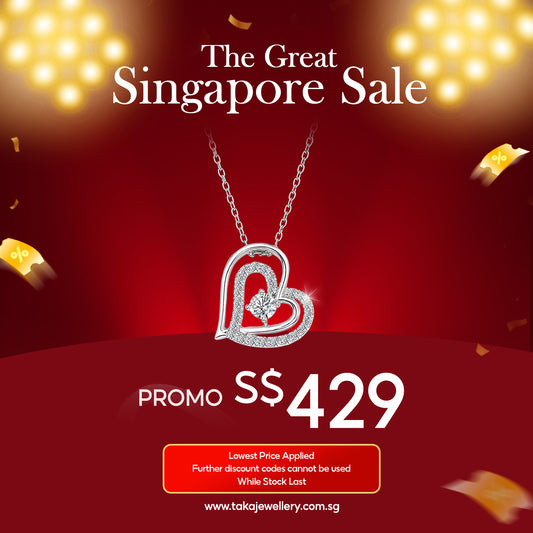 [PROMO] TAKA Jewellery Lab Grown Diamond Necklace 10K Gold