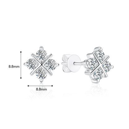 TAKA Jewellery Lab Grown Diamond Earrings 10K Gold