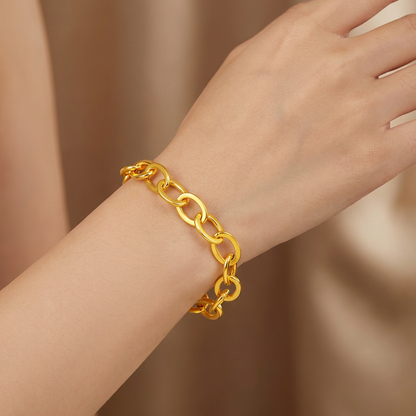TAKA Jewellery Eternal Links 916 Gold Bracelet