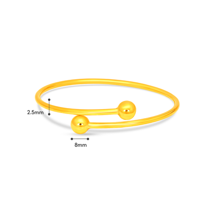 TAKA Jewellery 916 Gold Bangle