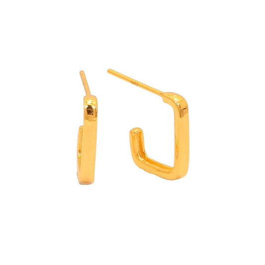 TAKA Jewellery 999 Pure Gold Earrings