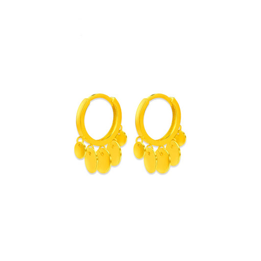 TAKA Jewellery 916 Gold Earrings