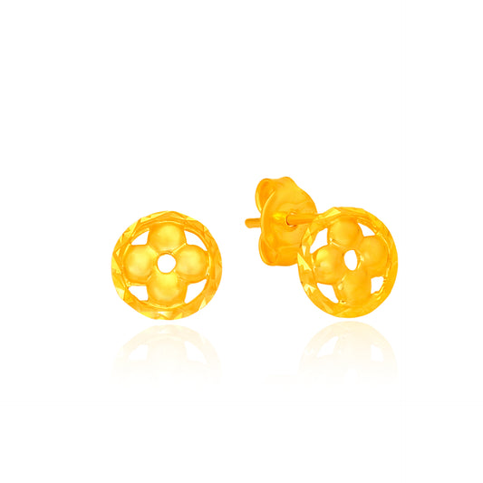 TAKA Jewellery 916 Gold Earrings