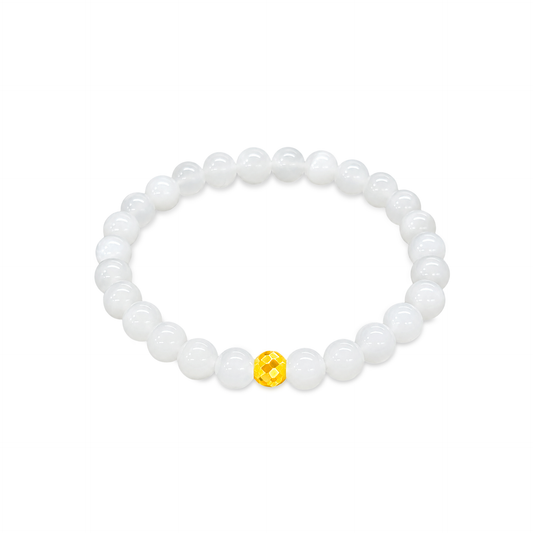 TAKA Jewellery 999 Pure Gold Ball Charm Bracelet