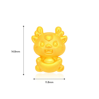 TAKA Jewellery 999 Pure Gold Charm