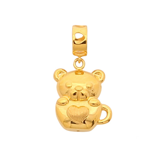 TAKA Jewellery 916 Gold Charm Bear