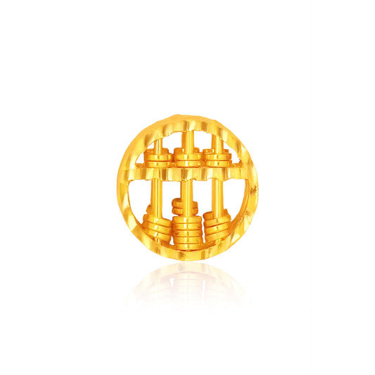 TAKA Jewellery 916 Gold Charm Abacus