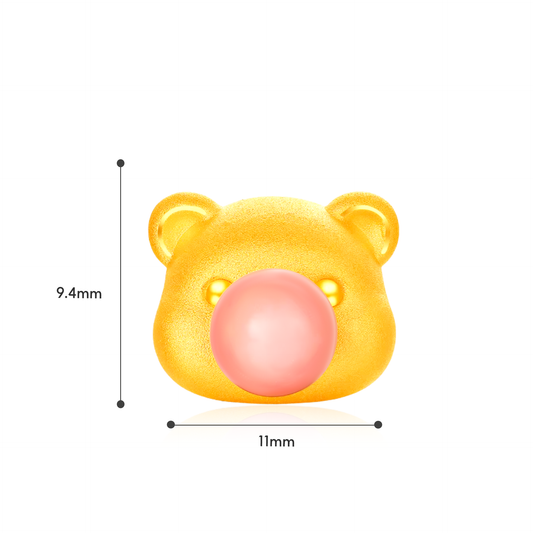 TAKA Jewellery Fairy Tale Collection 999 Pure Gold Charm - Nylon Bracelet