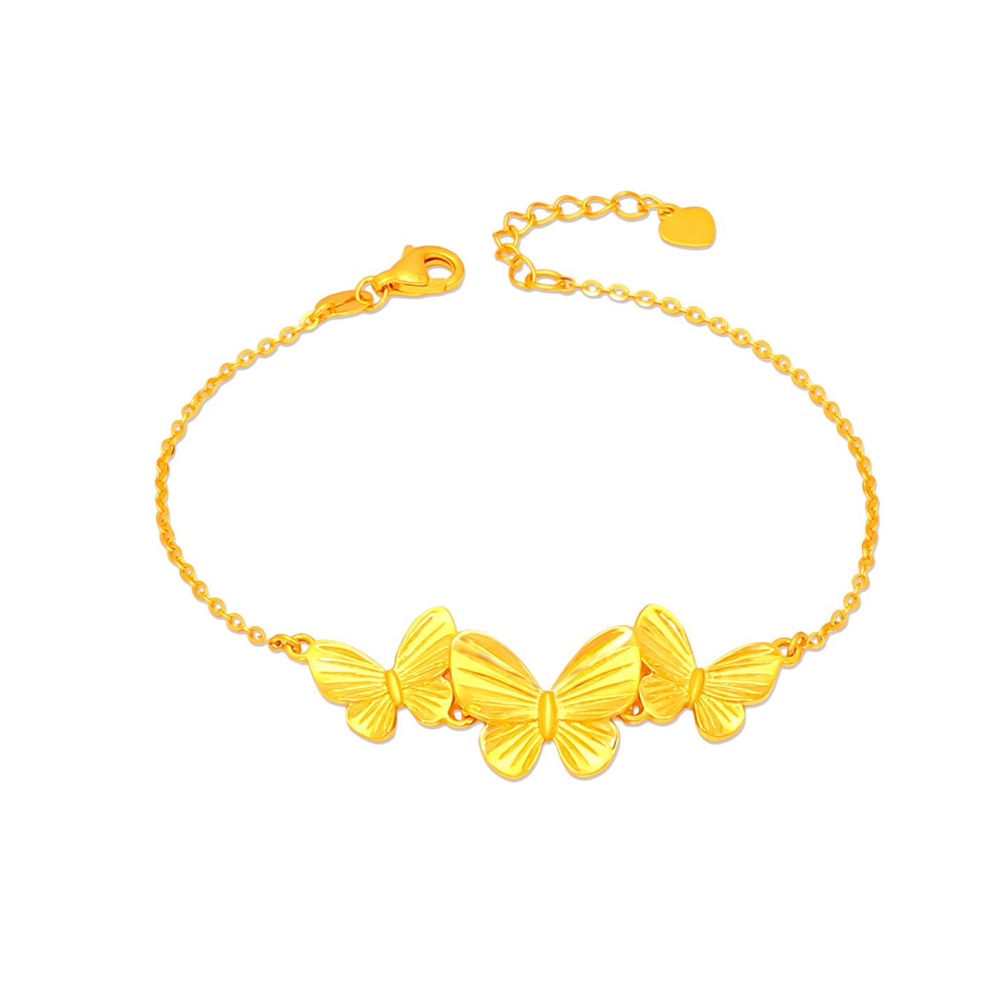 TAKA Jewellery Butterfly 916 Gold - Choose Necklace, Bracelet, Ring, Earrings
