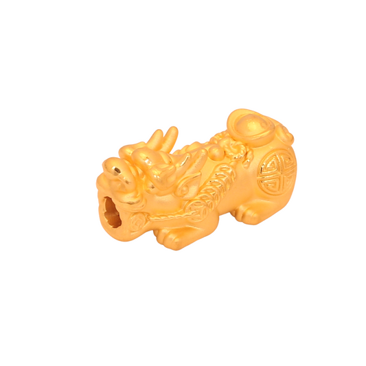 TAKA Jewellery 999 Pure Gold Pixiu with Beads Bracelet