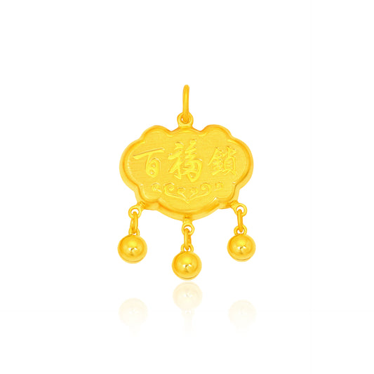 TAKA Jewellery 999 Pure Gold Pendant